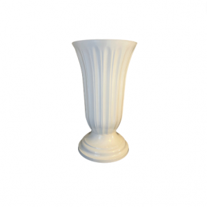 Hauteur vase blanc