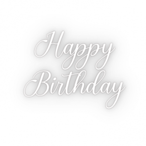 Néon Happy Birthday