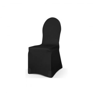 Housse de chaise noire
